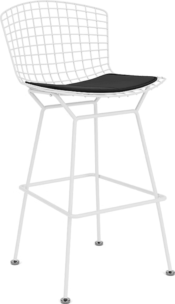 Bertoia Stool with Seat Pad bar seating Knoll