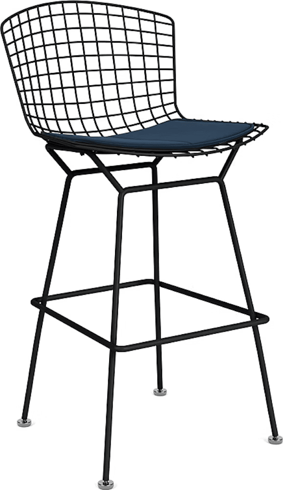 Bertoia Stool with Seat Pad bar seating Knoll