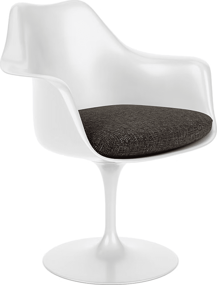 Saarinen Tulip Arm Chair Upholstered Side/Dining Knoll