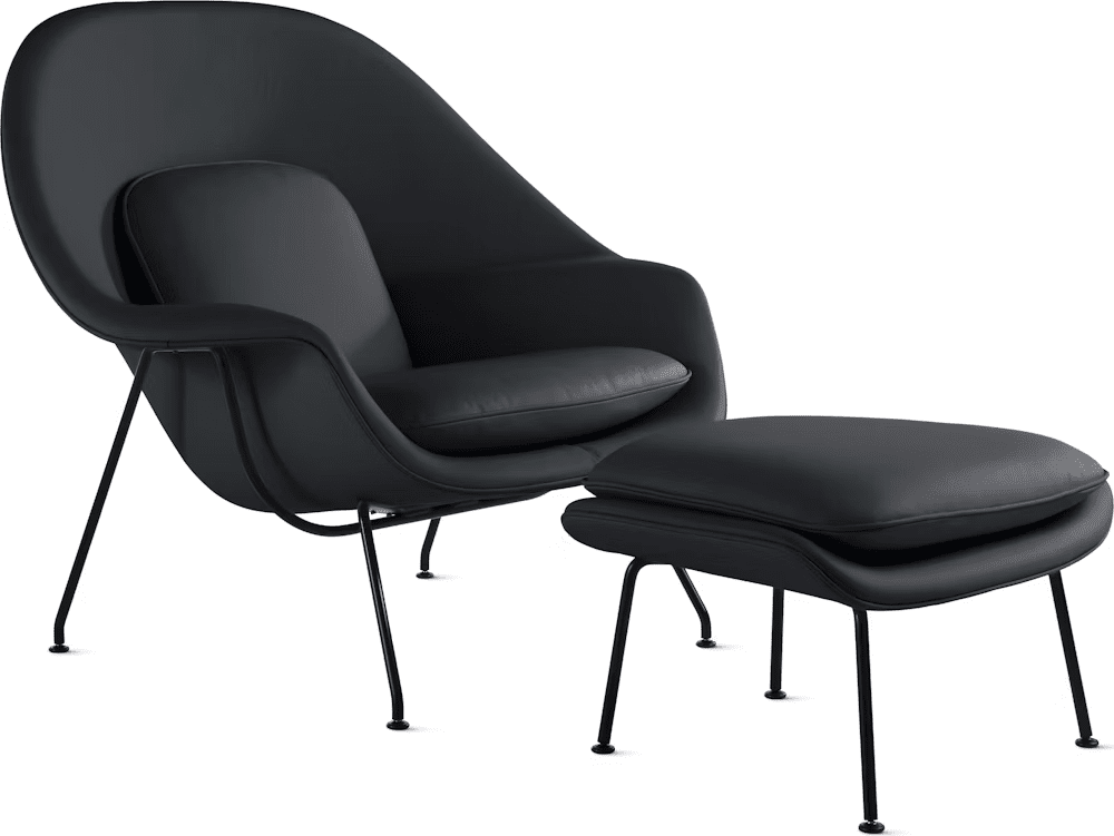 Womb Chair and Ottoman lounge chair Knoll
