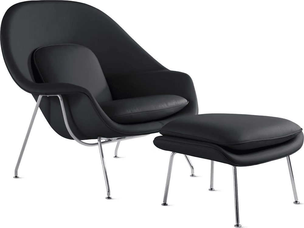 Womb Chair and Ottoman lounge chair Knoll