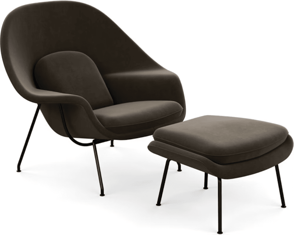 Womb Chair and Ottoman lounge chair Knoll