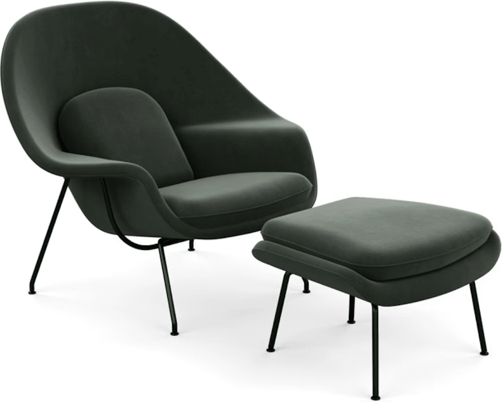 Womb Chair and Ottoman lounge chair Knoll