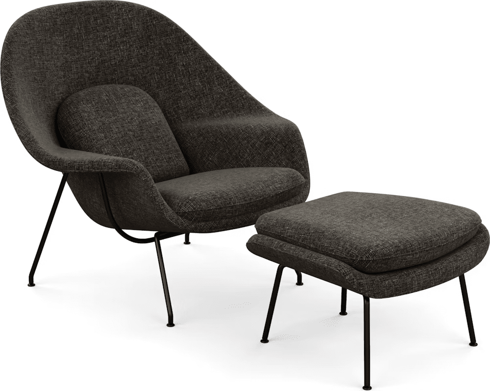Womb Chair and Ottoman lounge chair Knoll