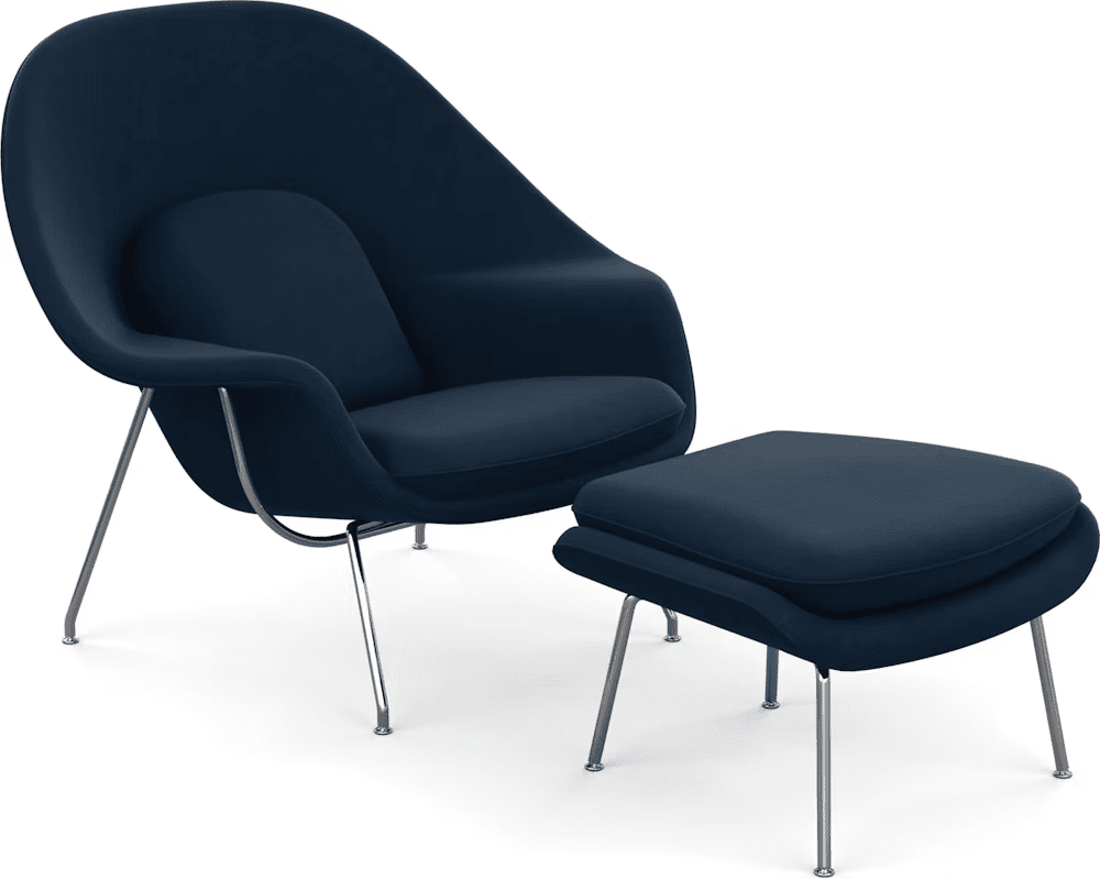 Womb Chair and Ottoman lounge chair Knoll