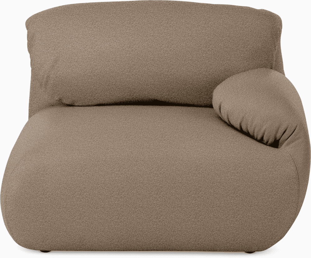 Luva Modular Single Seat One Arm Sofa Sofa herman miller
