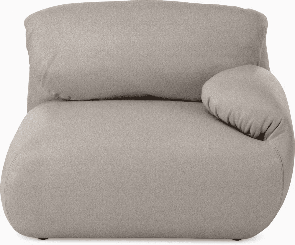 Luva Modular Single Seat One Arm Sofa Sofa herman miller