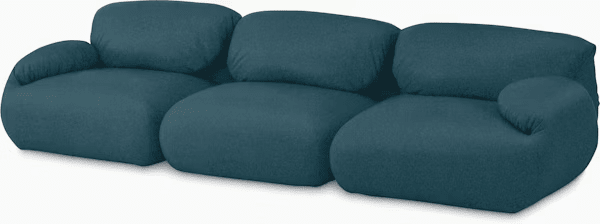 Luva Modular Three Seater Sofa Sofa herman miller