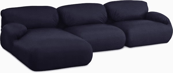Luva Modular Sectional - Three Seater Sofas herman miller