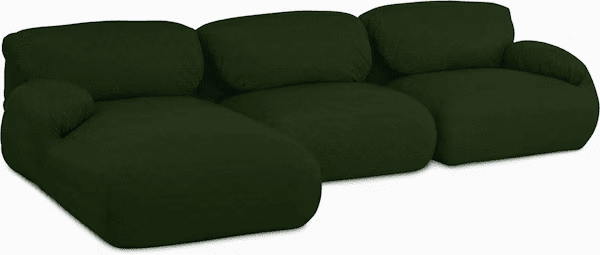 Luva Modular Sectional - Three Seater Sofas herman miller