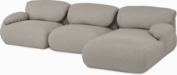 Luva Modular Sectional - Three Seater Sofas herman miller