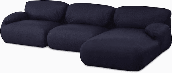 Luva Modular Sectional - Three Seater Sofas herman miller