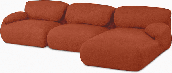 Luva Modular Sectional - Three Seater Sofas herman miller