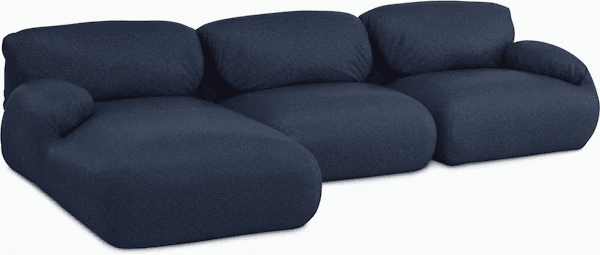Luva Modular Sectional - Three Seater Sofas herman miller