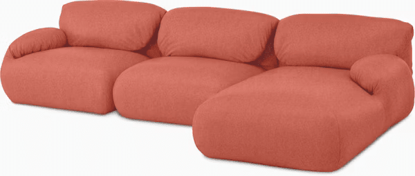 Luva Modular Sectional - Three Seater Sofas herman miller