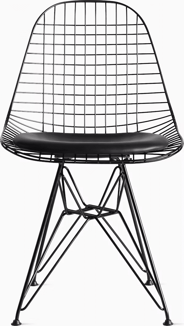 Eames Wire Chair with Bikini Pad Side/Dining herman miller