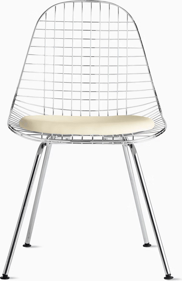 Eames Wire Chair with Bikini Pad Side/Dining herman miller