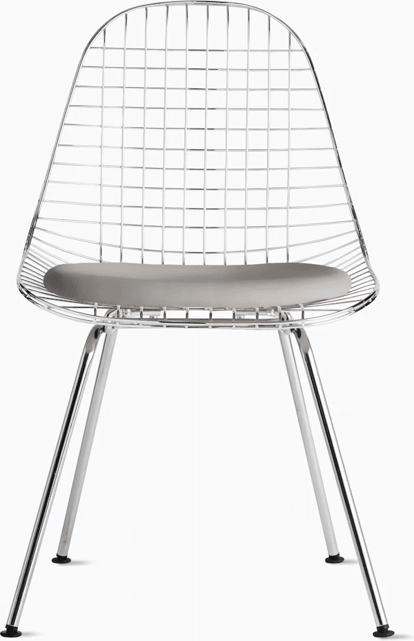 Eames Wire Chair with Bikini Pad Side/Dining herman miller