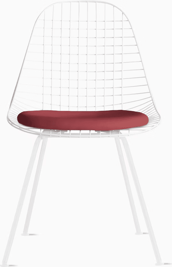 Eames Wire Chair with Bikini Pad Side/Dining herman miller