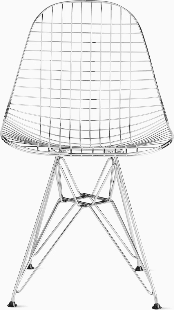 Eames Wire Chair with Bikini Pad Side/Dining herman miller