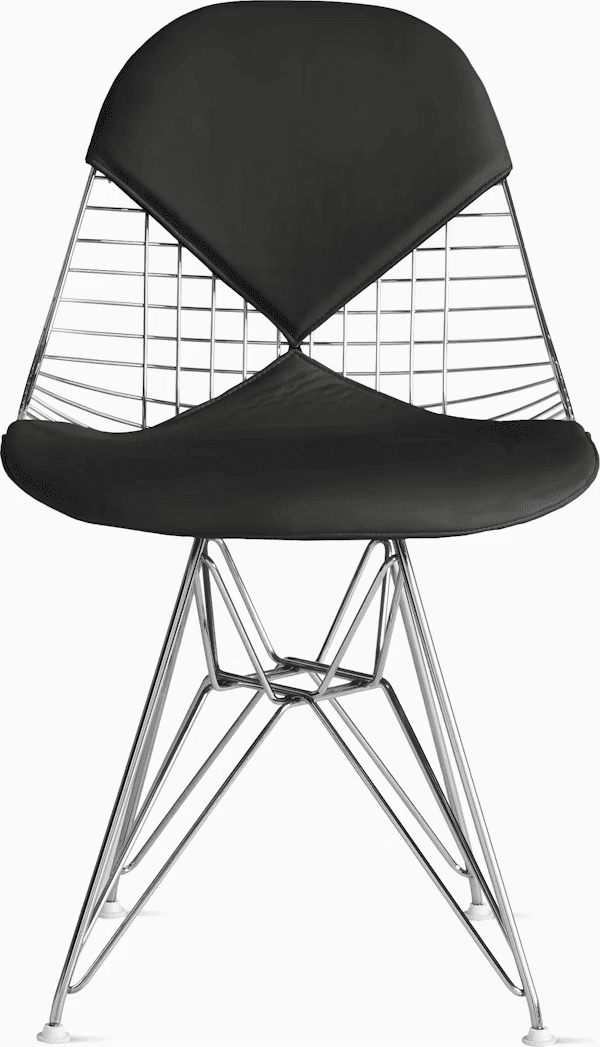 Eames Wire Chair with Bikini Pad Side/Dining herman miller
