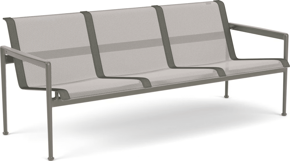 1966 Three Seat Lounge Chair With Arms Outdoors Knoll