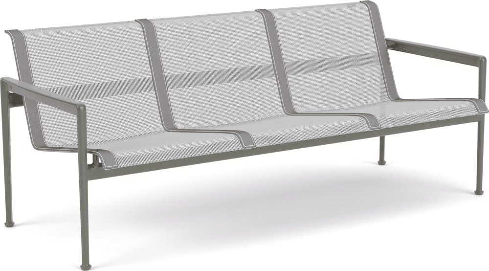 1966 Three Seat Lounge Chair With Arms Outdoors Knoll