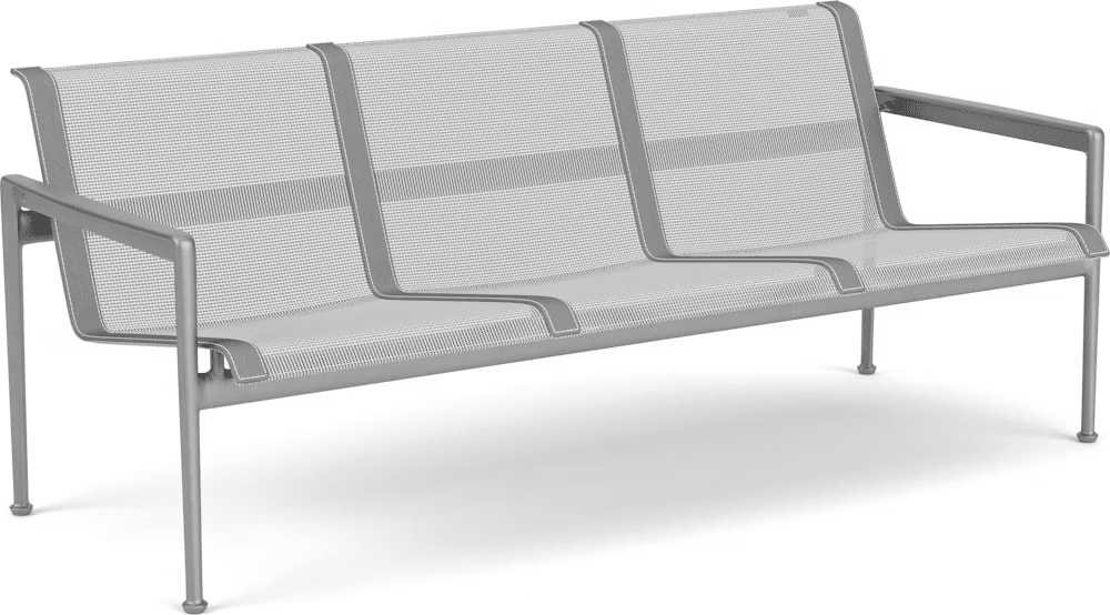 1966 Three Seat Lounge Chair With Arms Outdoors Knoll