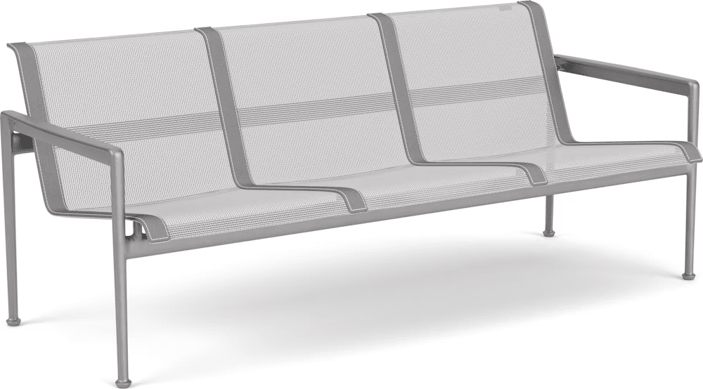 1966 Three Seat Lounge Chair With Arms Outdoors Knoll