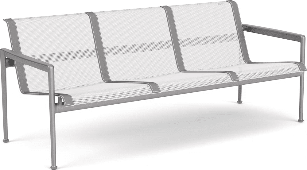 1966 Three Seat Lounge Chair With Arms Outdoors Knoll