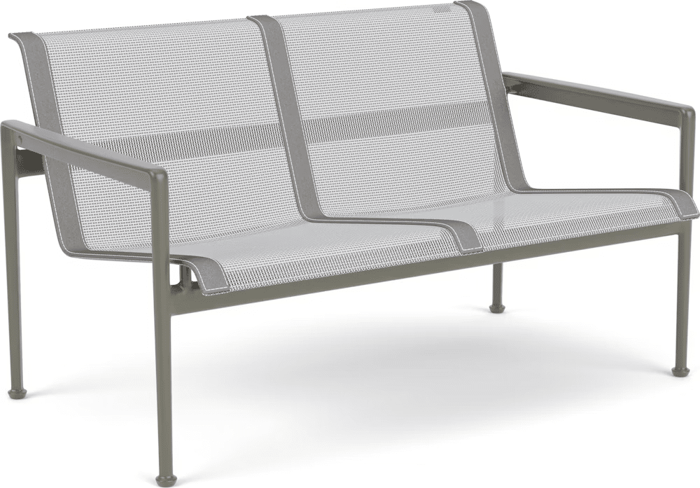 1966 Two Seat Lounge chair with Arms Outdoors Knoll