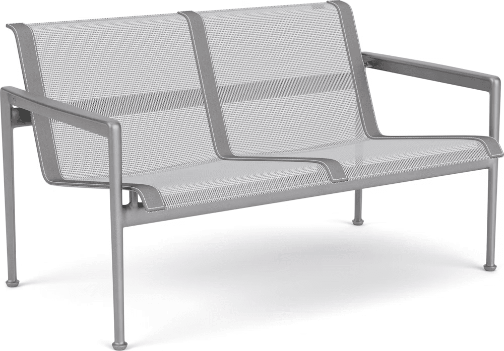 1966 Two Seat Lounge chair with Arms Outdoors Knoll