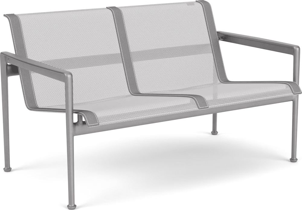 1966 Two Seat Lounge chair with Arms Outdoors Knoll