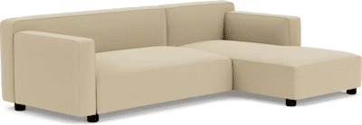 Barber Osgerby Asymmetric Sofa with Chaise Sofa Knoll