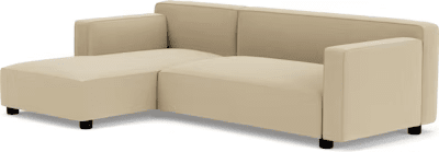 Barber Osgerby Asymmetric Sofa with Chaise Sofa Knoll