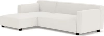 Barber Osgerby Asymmetric Sofa with Chaise Sofa Knoll