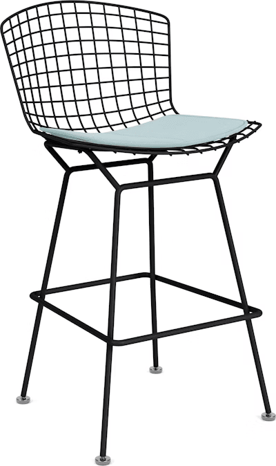 Bertoia Stool with Seat Pad bar seating Knoll