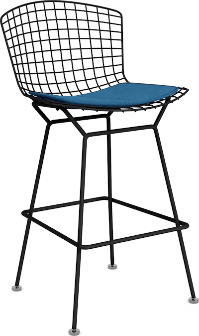 Bertoia Stool with Seat Pad bar seating Knoll