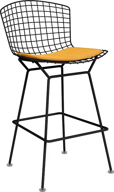 Bertoia Stool with Seat Pad bar seating Knoll