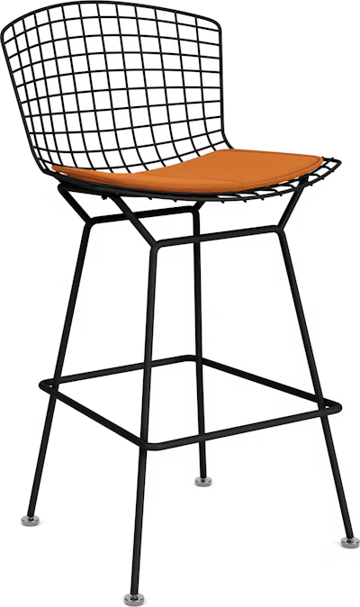 Bertoia Stool with Seat Pad bar seating Knoll
