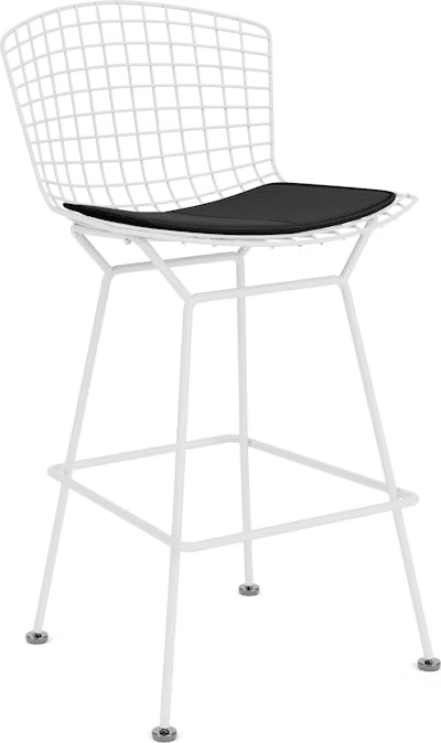 Bertoia Stool with Seat Pad bar seating Knoll