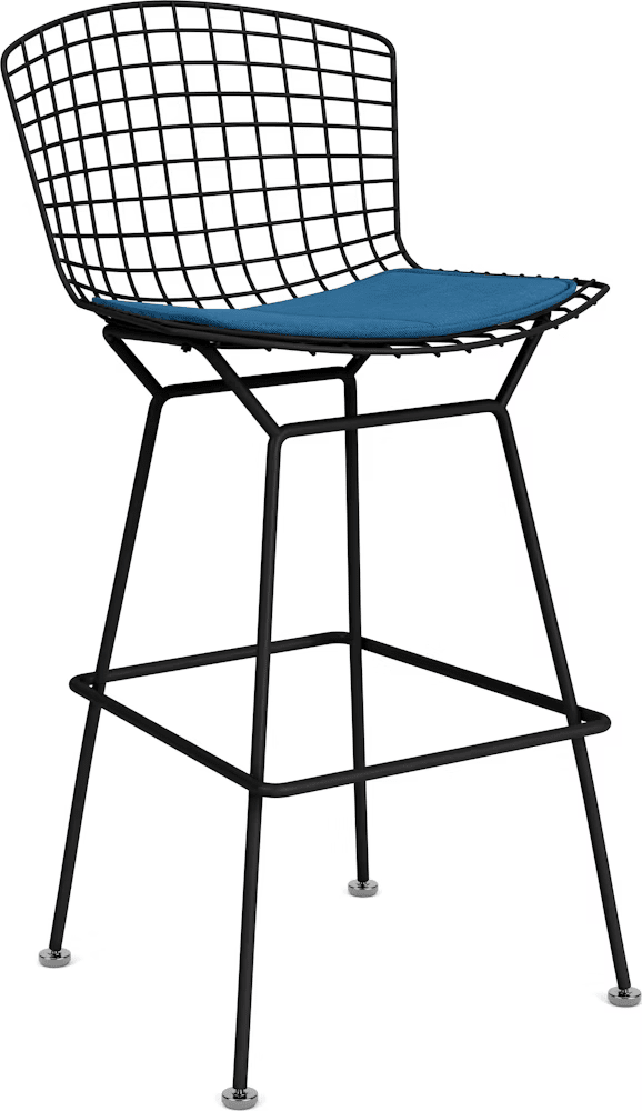 Bertoia Stool with Seat Pad bar seating Knoll