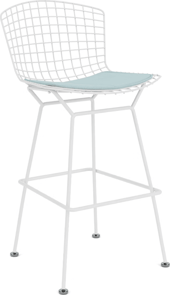Bertoia Stool with Seat Pad bar seating Knoll
