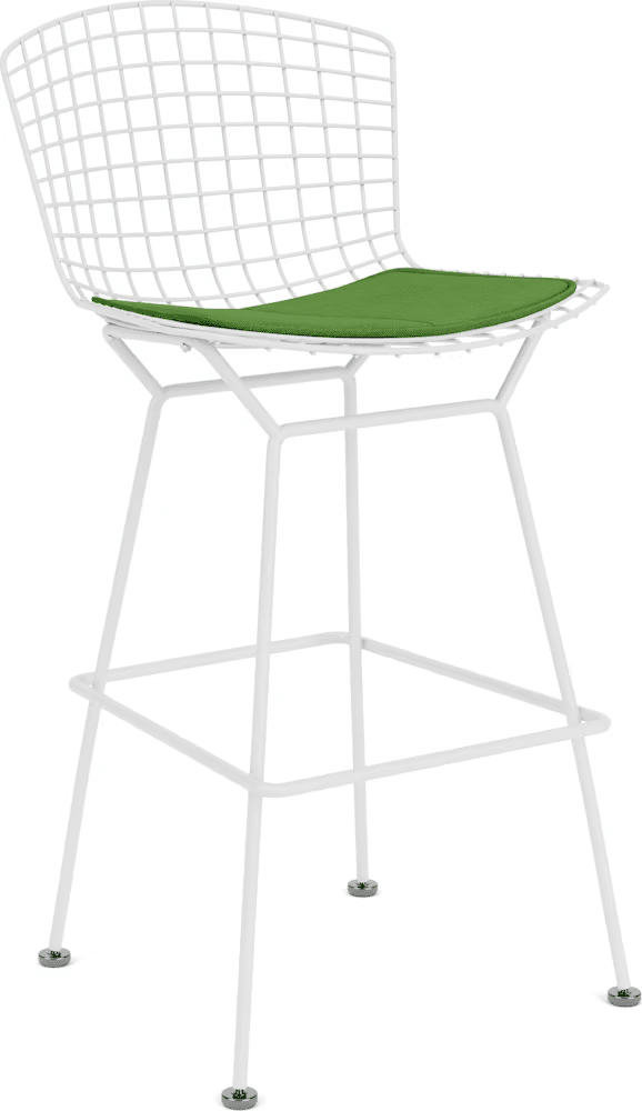 Bertoia Stool with Seat Pad bar seating Knoll