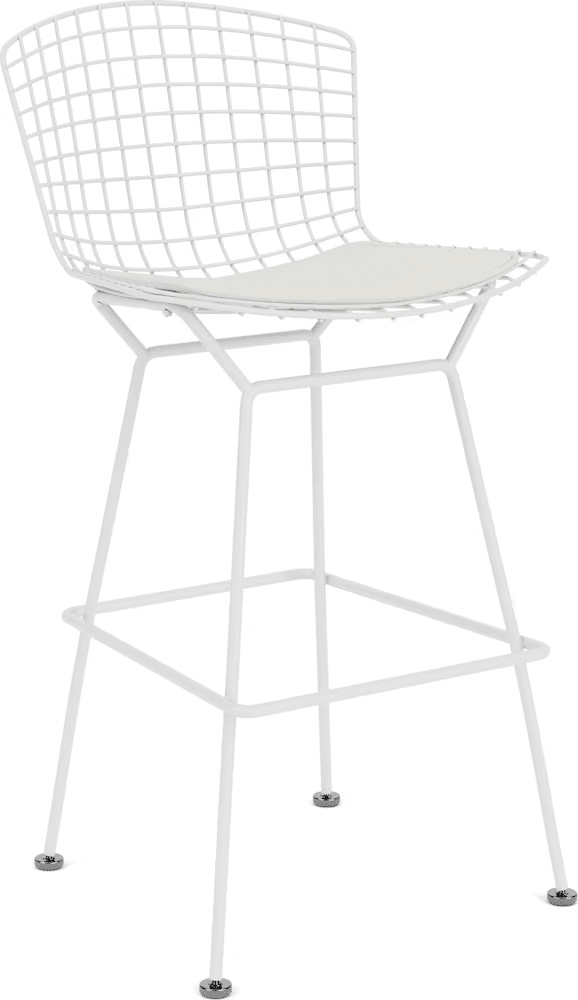 Bertoia Stool with Seat Pad bar seating Knoll