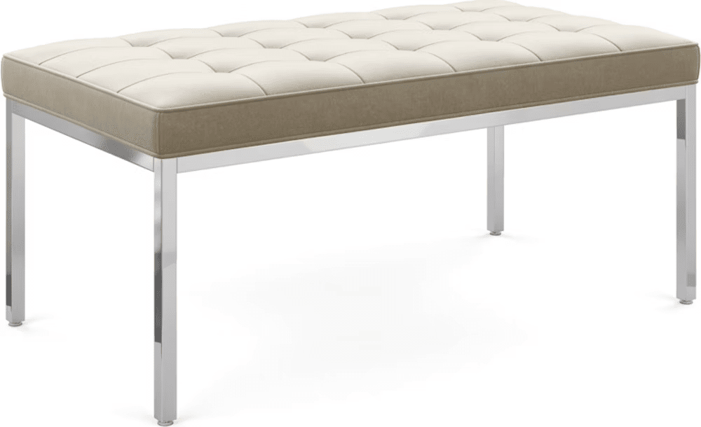 Florence Knoll Relaxed Two Seat Bench Benches Knoll