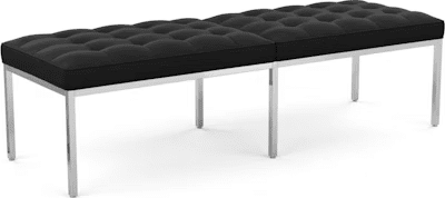 Florence Knoll Relaxed Three Seat Bench Benches Knoll