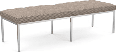 Florence Knoll Relaxed Three Seat Bench Benches Knoll