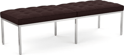 Florence Knoll Relaxed Three Seat Bench Benches Knoll