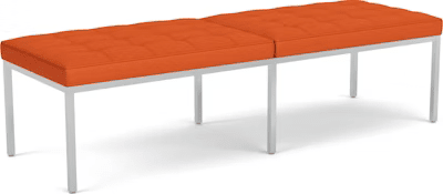 Florence Knoll Relaxed Three Seat Bench Benches Knoll